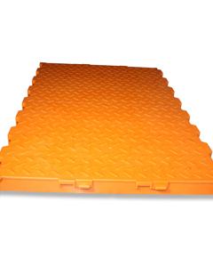 Plastic slat  800x500 orange closed/beside sow (type A)